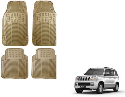 Auto Oprema Rubber Standard Mat For  Mahindra TUV-300(Beige)