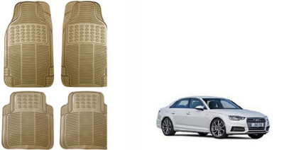 Auto Oprema Rubber Standard Mat For  Audi A4(Beige)