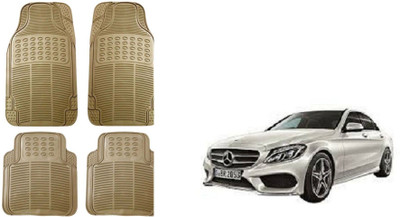 Auto Oprema Rubber Standard Mat For  Mercedes Benz C180(Beige)