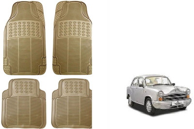 Auto Oprema Rubber Standard Mat For  HM Ambassador MPFi(Beige)