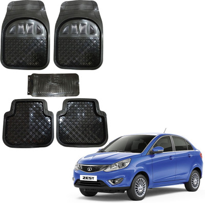 Oshotto Rubber Standard Mat For  Tata Zest(Black)