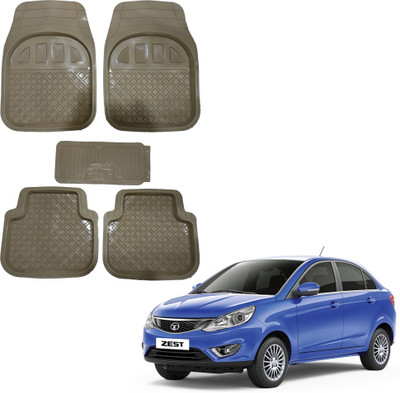 Oshotto Rubber Standard Mat For  Tata Zest(Beige)