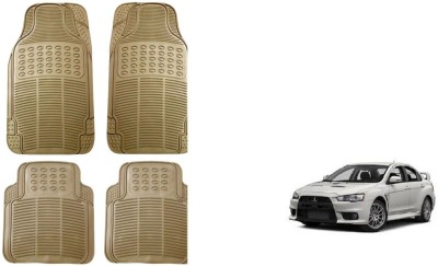 Auto Oprema Rubber Standard Mat For  Mitsubishi Lancer Evolution(Beige)