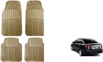 Auto Oprema Rubber Standard Mat For  Chevrolet Optra(Beige)