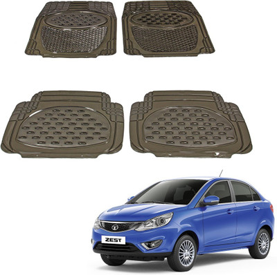 Oshotto Rubber Standard Mat For  Tata Zest(Black)