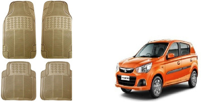 Auto Oprema Rubber Standard Mat For  Maruti Suzuki Alto K10(Beige)