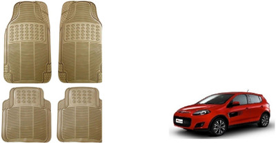 Auto Oprema Rubber Standard Mat For  Fiat Palio(Beige)