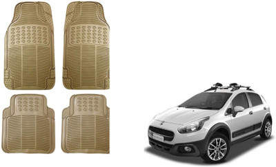 Auto Oprema Rubber Standard Mat For  Fiat Avventura(Beige)