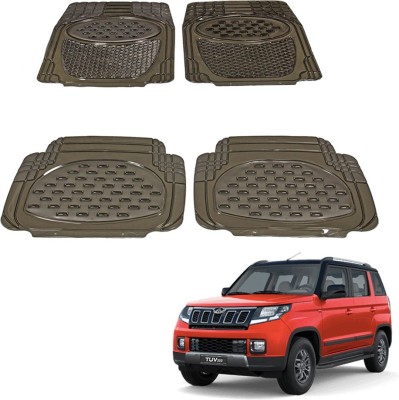 Oshotto Rubber Standard Mat For  Mahindra Universal For Car(Black)