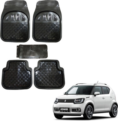 Oshotto Rubber Standard Mat For  Maruti Suzuki Ignis(Black)