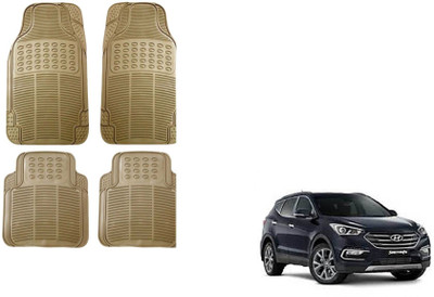 Auto Oprema Rubber Standard Mat For  Hyundai SantaFe(Beige)