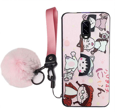 KC Back Cover for OnePlus 6T(Pink, Shock Proof, Silicon)
