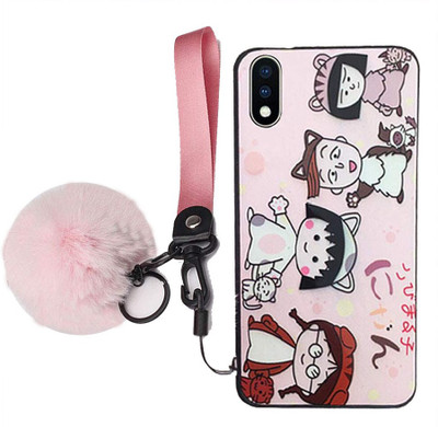 KC Back Cover for Vivo V11 Pro(Pink, Shock Proof, Silicon)