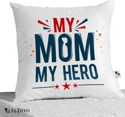 alDivo Printed Cushions Cover(12 cm*12 cm, White)