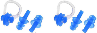 Royal Marketing plug 90 Ear Plug & Nose Clip(Blue)