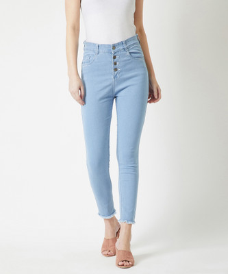 Miss Chase Skinny Women Blue Jeans