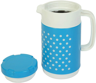 KUBER INDUSTRIES 1000 ml Plastic Flask(Pack of 1, Blue)