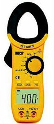 Meco MC_72T Auto 400A AC Auto Ranging 3¾ Digit 4000 Counts Digital Clampmeter by Supreme Traders Supertronics1989 Digital Multimeter(Yellow, Black 4000 Counts)