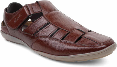 Bata Men Brown Sandals