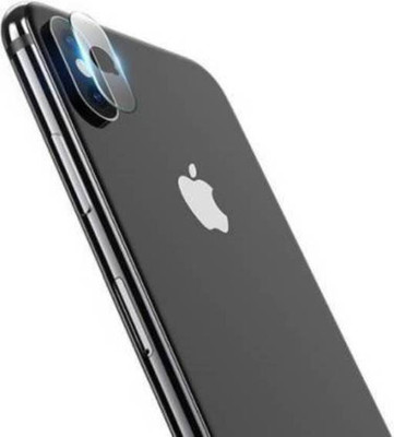 GBKS Back Camera Lens Glass Protector for Apple iPhone X(Pack of: 1)