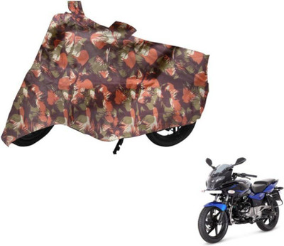 AutoRetail Two Wheeler Cover for Bajaj(Pulsar 220 DTS-i, Multicolor)