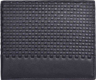 Bizarre Kraftz Men Black Artificial Leather Wallet(8 Card Slots)