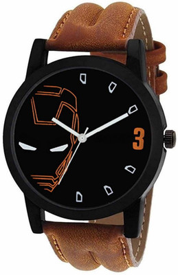 QUEBEC New Stylish Artist Designer Multicolour Synthetic Leather Belt Watch For Men NW-1056 Analog Watch - For Men