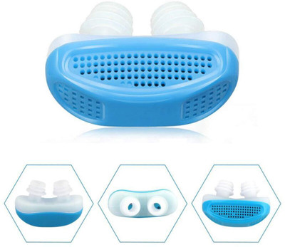VANIJA 2 in 1 Anti Snoring Nose Clip Device Relieve Sleeping Aid Apnea Snore Purifier Anti-snoring Device(Nose Clip)