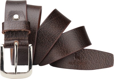HIDE & SKIN Men Formal Brown Genuine Leather Belt