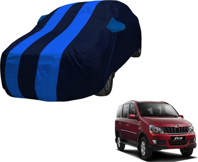 Auto Hub Car Cover For Mahindra Xylo (With Mirror Pockets)(Blue, Blue)