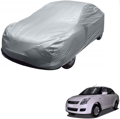 AuTO ADDiCT Car Cover For Maruti Suzuki Swift Dzire (Without Mirror Pockets)(Silver)