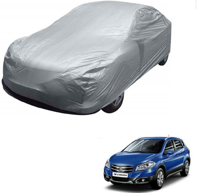 AuTO ADDiCT Car Cover For Maruti Suzuki S-Cross (Without Mirror Pockets)(Silver)