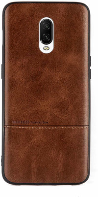 Mystry Box Back Cover for OnePlus 6T(Brown, Grip Case)