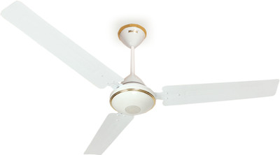 MAYA Super Eco Tech Decorative 1200 mm BLDC Motor with Remote 3 Blade Ceiling Fan(Glossy White, Pack of 1)