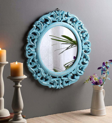 VAS Collection Home FR8 Decorative Mirror(Round Finish : antique)