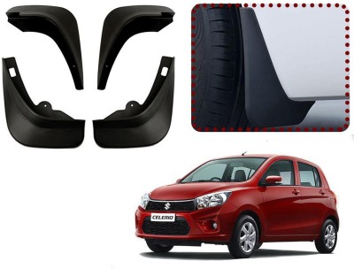 Auto Kite Front Mud Guard, Rear Mud Guard For Maruti Celerio 2017(Black)