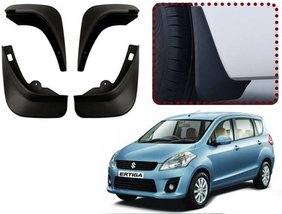 Auto Kite Front Mud Guard, Rear Mud Guard For Maruti Ertiga 2010(Black)