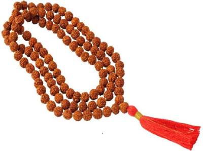 SILVOSWAN Rudraksha Mala Wood Pendant