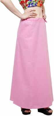 Guddan GD-1101-Baby-Pink Cotton Blend Petticoat(Free)