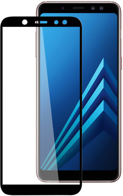 WESTERN COLLECTIONS Edge To Edge Tempered Glass for Samsung Galaxy J6 Plus / J4 Plus(Pack of 1)