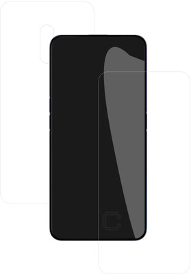 CASE CREATION Front and Back Screen Guard for OPPO F11 Pro, OPPO K3, Realme X(Pack of 2)
