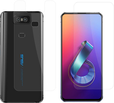 CASE CREATION Front and Back Screen Guard for Asus 6Z(Pack of 2)