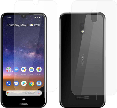 CASE CREATION Front and Back Screen Guard for Nokia 2.2 (2019)(Pack of 2)