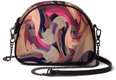 DailyObjects Multicolor Sling Bag SAFE-DVN-ARCH-CROSSBODY-BAG