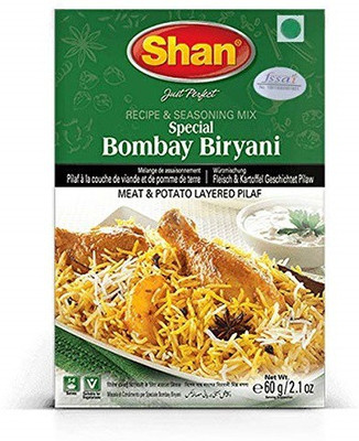 SHAN Masala Special Bombay Biryani Mix ( Pack of 6.)(6 x 10 g)