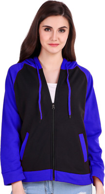 FASNOYA Full Sleeve Color Block Women Sweatshirt