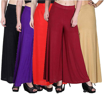 Myra-Syra Regular Fit Women Multicolor Trousers