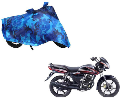 Auto Kite Waterproof Two Wheeler Cover for TVS(Pheonix, Blue)