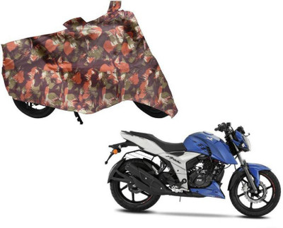 AutoRetail Two Wheeler Cover for TVS(Apache, Multicolor)