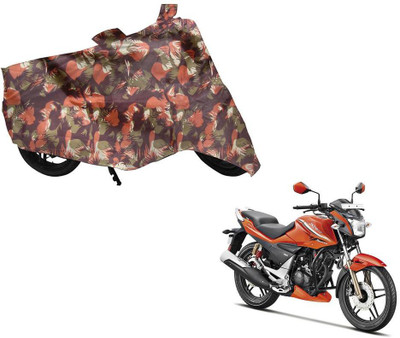 Auto Kite Two Wheeler Cover for Hero(CBZ Extreme, Green, Orange)